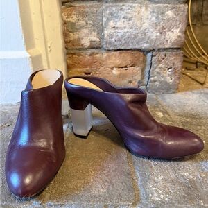 Enzo Angiolini Deep Purple Mules